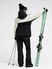 Roxy Black/White Astral Peak Technical Snow Jacket - Image 9 of 13