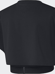 adidas Black Power Aeroready Crop Tank Top - Image 8 of 8