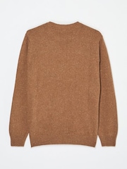 Quiksilver Brown Slow Song Neppy Jumper - Image 2 of 3