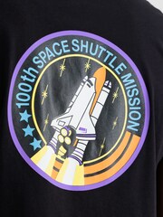 Alpha Industries Space Shuttle 100% Cotton T-Shirt - Image 4 of 5
