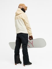 Roxy Yellow/White Ice Bounded Technical Snow Jacket - Image 2 of 4