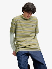SUPERDRY Green Oversized Stripe T-Shirt - Image 3 of 8
