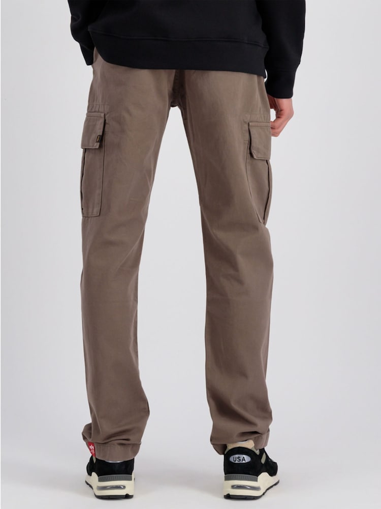 Alpha Industries Agent Cargo 100% Cotton Trousers - Image 2 of 4