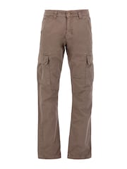 Alpha Industries Agent Cargo 100% Cotton Trousers - Image 3 of 4
