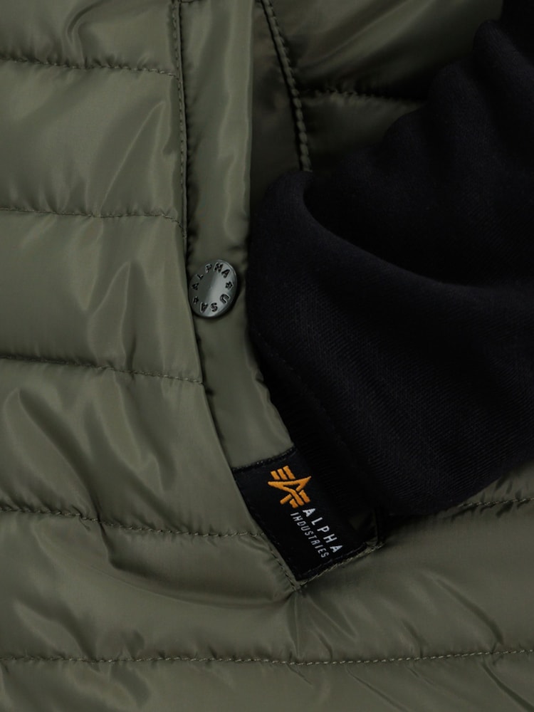 Alpha Industries Green Puffer Vest Jacket - Image 5 of 5