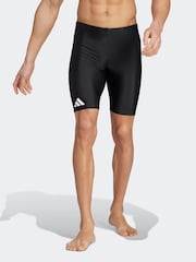 adidas Black Solid Swim Jammers - Image 1 of 6