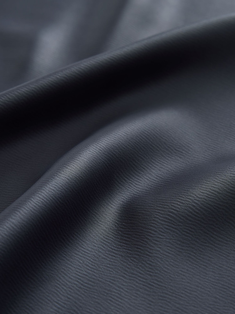 Dark Grey Satin Midi Skirt - Image 8 of 8 Dark Grey Satin Midi Skirt - Image 8 of 8