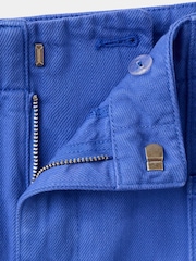 Mango Blue TIe Waist Denim Mini Skirt - Image 6 of 7