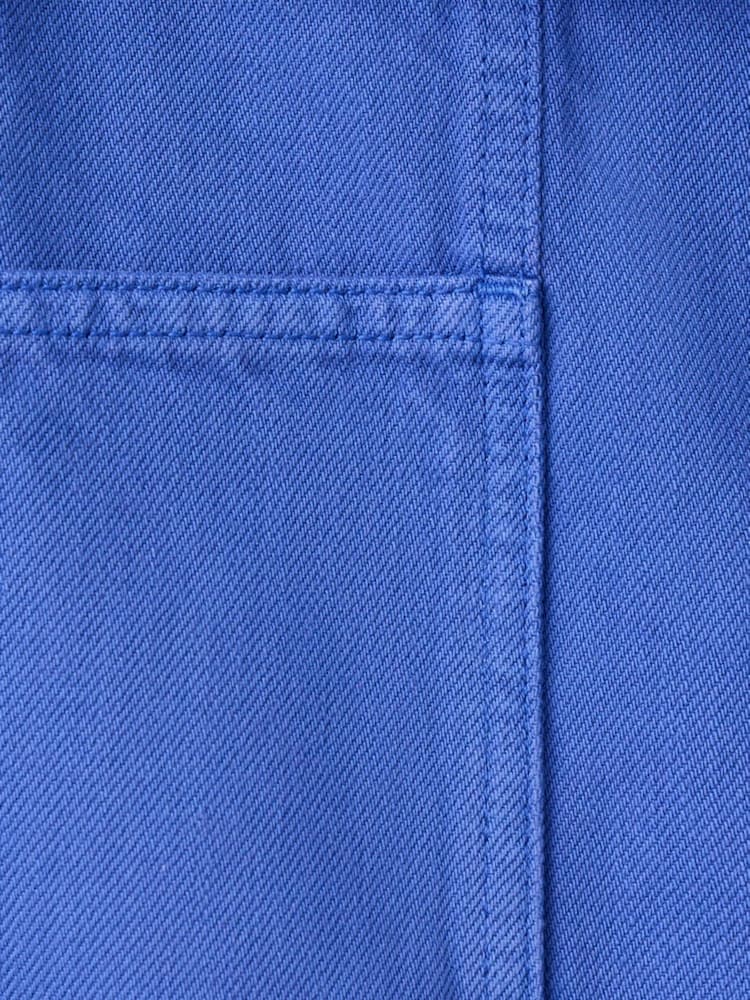 Mango Blue TIe Waist Denim Mini Skirt - Image 7 of 7