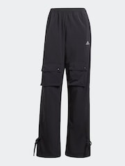 adidas Black Tiro Woven Cargo Joggers - Image 4 of 6