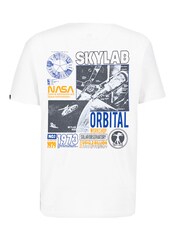 Alpha Industries White Skylab NASA T-Shirt - Image 6 of 6