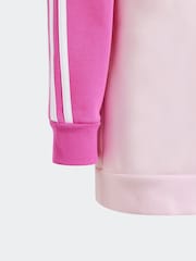 rožnata - Adidas Otroška športna oblačila Tiberio 3-črtast; progast Colorblock Fleece Leggings Set - Slika 11 iz 12
