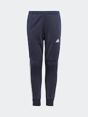 adidas Blue Kids Sportswear Tiberio 3-Stripes Colorblock Shiny Tracksuit - Image 10 of 14