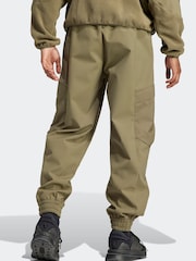 adidas Green Sportswear City Escape Cargo Tracksuit Bottoms - Image 3 of 9