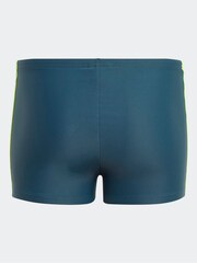 adidas Green Performance Classic 3-Stripes Swim Boxers - Image 2 of 5