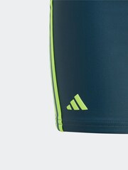 adidas Green Performance Classic 3-Stripes Swim Boxers - Image 4 of 5