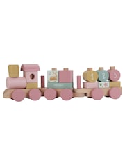 Little Dutch Fairy Garden Pink Stacking Toy Train - Image 2 of 2