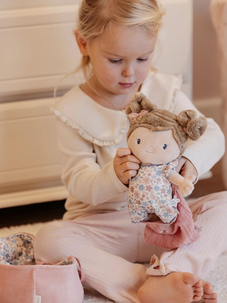 Little Dutch Multi Baby Doll Rosa in Basket Toy - Image 1 of 3 Little Dutch Multi Baby Doll Rosa in Basket Toy - Image 1 of 3