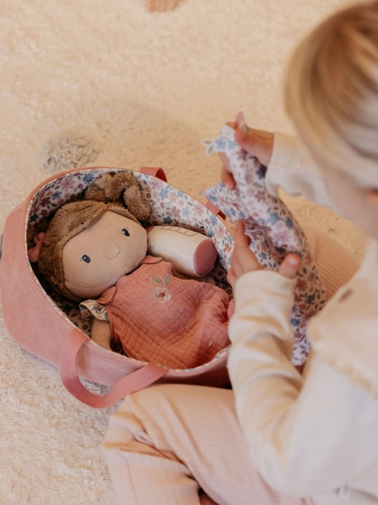 Little Dutch Multi Baby Doll Rosa in Basket Toy - Image 2 of 3 Little Dutch Multi Baby Doll Rosa in Basket Toy - Image 2 of 3