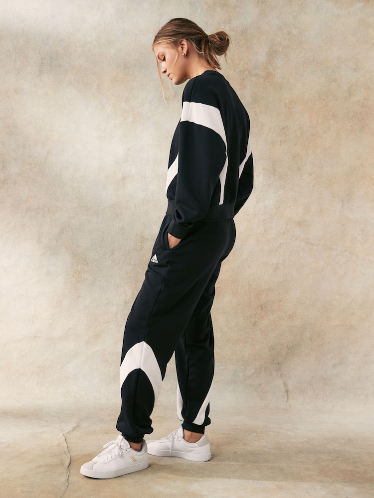 adidas Black Laziday Tracksuit - Image 2 of 6