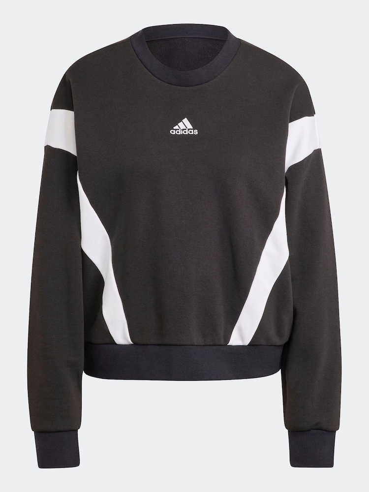 adidas Black Laziday Tracksuit - Image 6 of 6