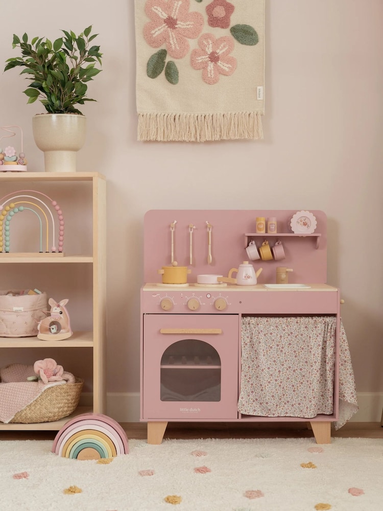 Little Dutch Pink Kitchen Wooden Toy - Image 1 of 6