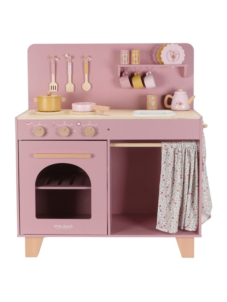 Little Dutch Pink Kitchen Wooden Toy - Image 6 of 6