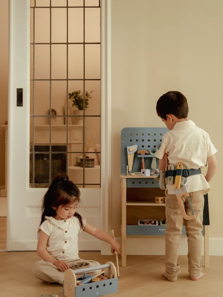 Little Dutch Multi Wooden Workbench Toy - Image 1 of 6 Little Dutch Multi Wooden Workbench Toy - Image 1 of 6