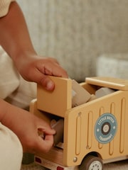 Little Dutch Multi Garbage Wooden Truck Toy With Pegdolls - Image 2 of 3