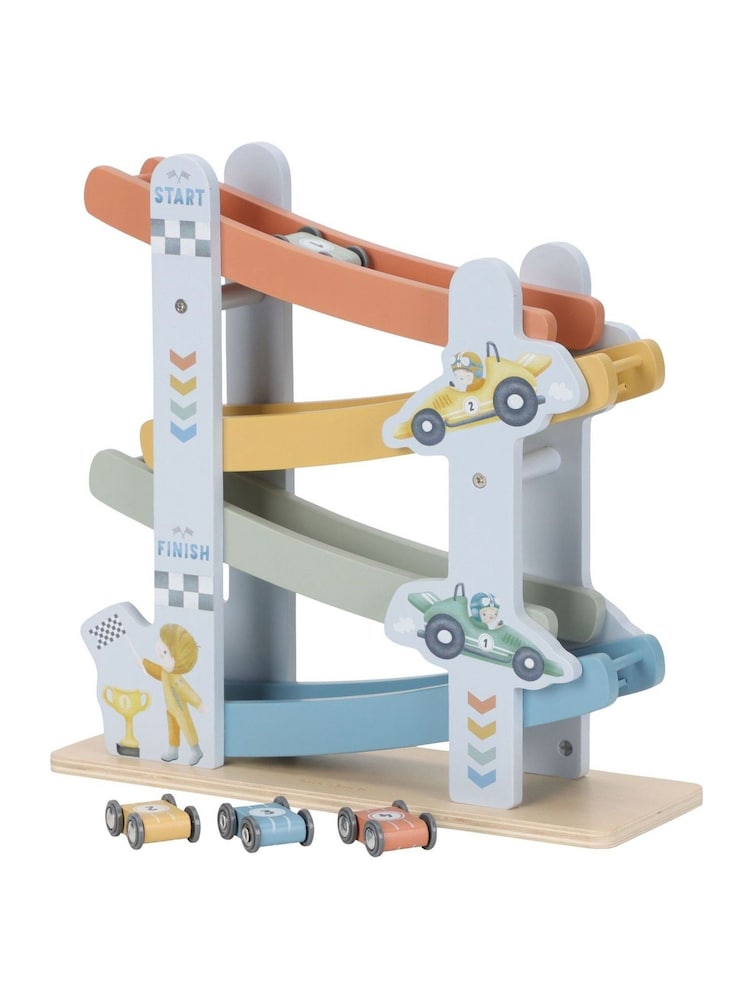 Little Dutch Multi Ramp Racer Wooden Toy - Image 3 of 3 Little Dutch Multi Ramp Racer Wooden Toy - Image 3 of 3