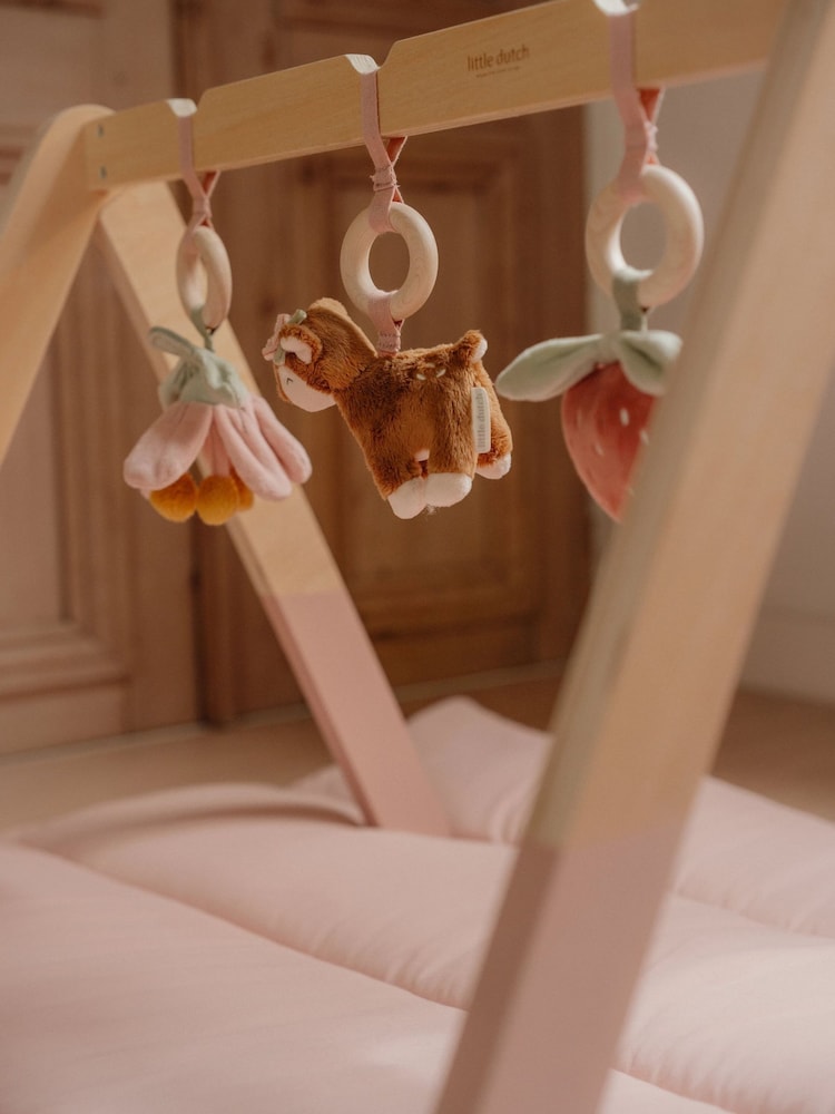Little Dutch Fairy Garden Pink Baby Gym - Image 1 of 3 Little Dutch Fairy Garden Pink Baby Gym - Image 1 of 3