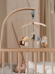 Little Dutch Forest Friends Blue Wooden Music Mobile - Image 2 of 5