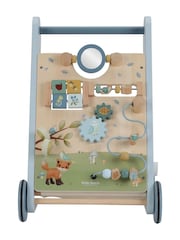 Little Dutch Forest Friends Blue Multi-Activity Baby Walker Wooden Toy - Image 4 of 5