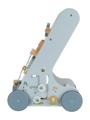 Little Dutch Forest Friends Blue Multi-Activity Baby Walker Wooden Toy - Image 5 of 5