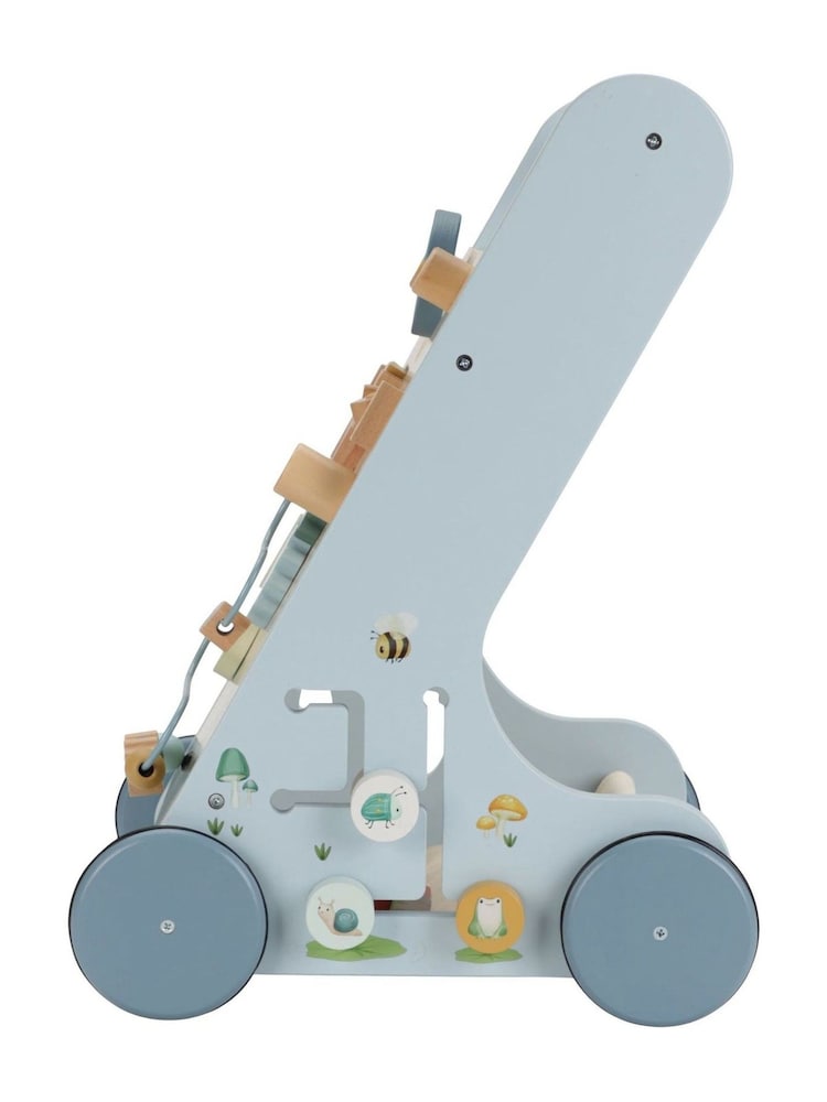 Little Dutch Forest Friends Blue Multi-Activity Baby Walker Wooden Toy - Image 5 of 5 Little Dutch Forest Friends Blue Multi-Activity Baby Walker Wooden Toy - Image 5 of 5