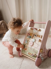 Little Dutch Fairy Garden Pink Multi-Activity Baby Walker Wooden Toy - Image 4 of 6