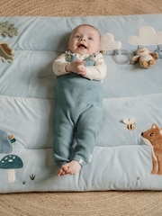 Little Dutch Forest Friends Blue Playpen Mat - Image 2 of 3