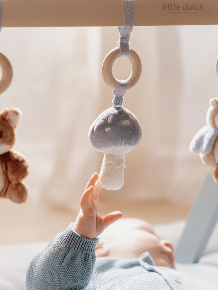 Little Dutch Forest Friends Blue Baby Gym - Image 2 of 3 Little Dutch Forest Friends Blue Baby Gym - Image 2 of 3