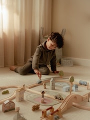 Little Dutch Multi XL Train Track Set Wooden Toy - Image 2 of 5