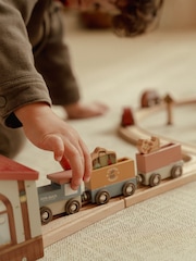 Little Dutch Multi XL Train Track Set Wooden Toy - Image 4 of 5