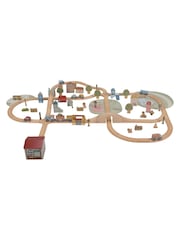 Little Dutch Multi XL Train Track Set Wooden Toy - Image 5 of 5