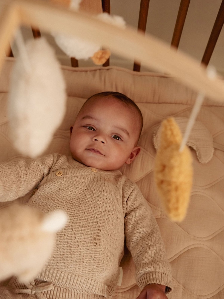 Little Dutch Newborn Naturals Wooden Music Mobile - Image 2 of 3 Little Dutch Newborn Naturals Wooden Music Mobile - Image 2 of 3