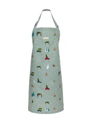 Sophie Allport Blue Home For Christmas Apron - Image 1 of 1