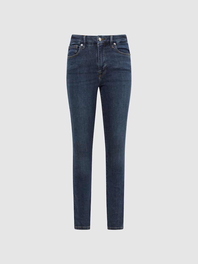 Good American Released Hem Skinny Jeans - Image 2 of 6