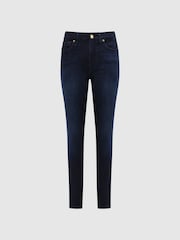 Good American Indigo Good American Sculpting Skinny Jeans - Image 2 of 7