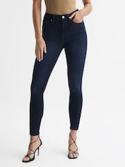 Good American Indigo Good American Sculpting Skinny Jeans - Image 3 of 7