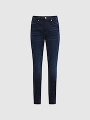 Good American Mid Blue Good American Sculpting Skinny Jeans - Image 2 of 4
