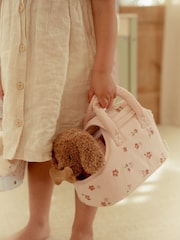 Little Dutch Pink Plush Dog Jackie in Bag - Image 2 of 6