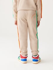 Little Bird by Jools Oliver Stone Rainbow Striped Joggers - Image 2 of 9