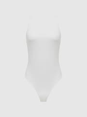 Good American White Good American Square Neck Bodies - Image 2 of 7